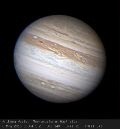 Jupiter sans stripe